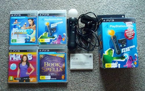 PS3 Move Starter Bundle Kit: Camera & Controller & 4 Games Carousel 1