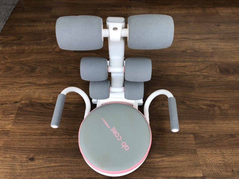 Compact Ab & Core Trainer – Rotating Seat + Spring Back Support Carousel 2