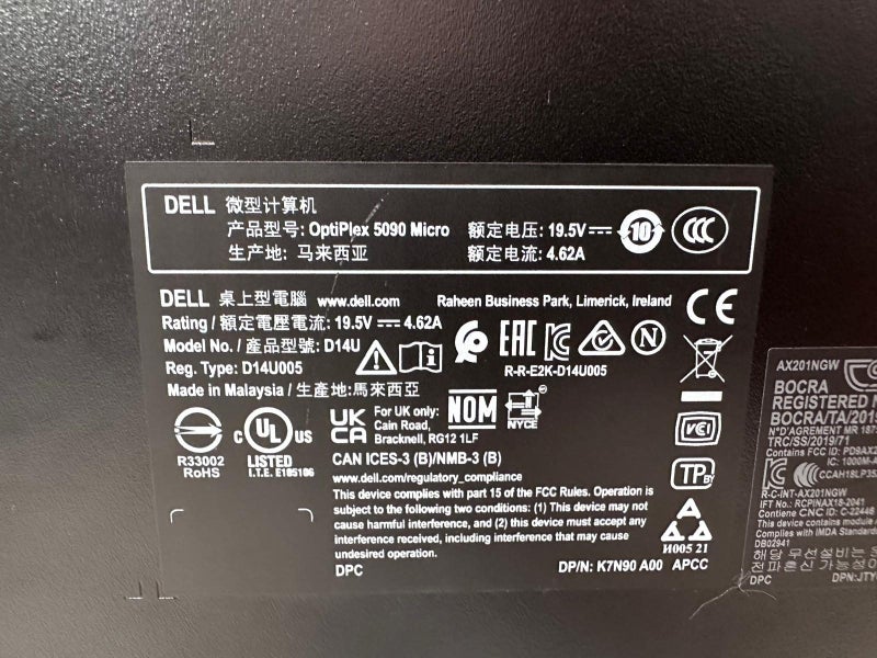 $1 Res Dell OptiPlex 5090 11th Gen Core i5-11500T 16GB RAM 512GB SSD Win11 Pro Carousel 7