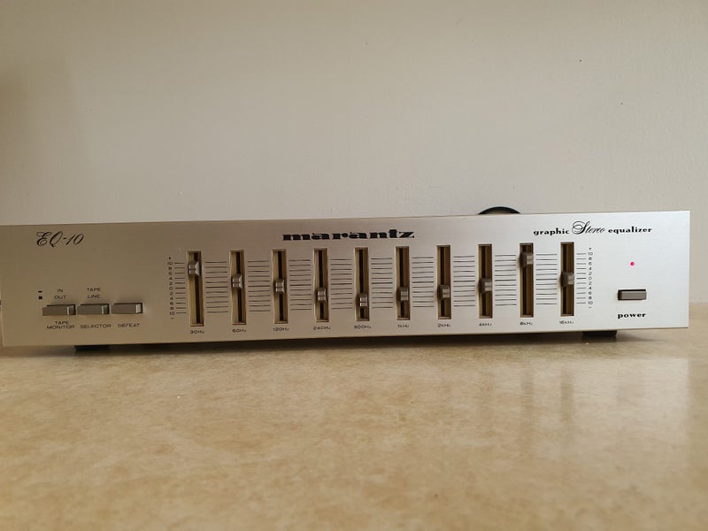Rare Marantz EQ-10 10-Band Graphic Equalizer – Vintage 1981 Excellent Condition Carousel 1