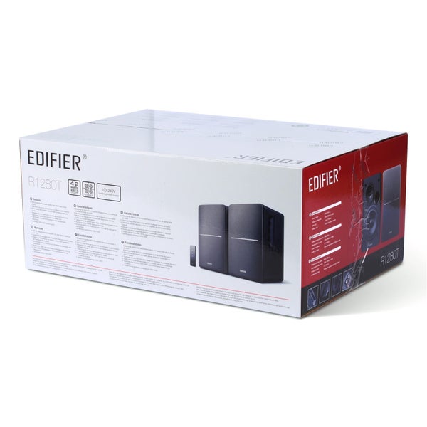 Edifier R1280T Powered Bookshelf Speakers - Ex. Condition, Orig Box & Remote!64497213257729114