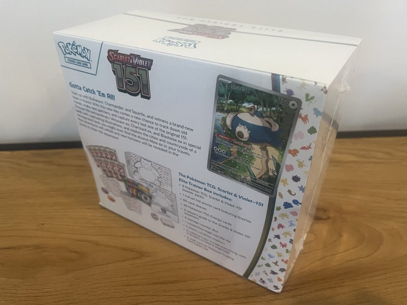 Pokemon 151 ETB sealed Carousel 2