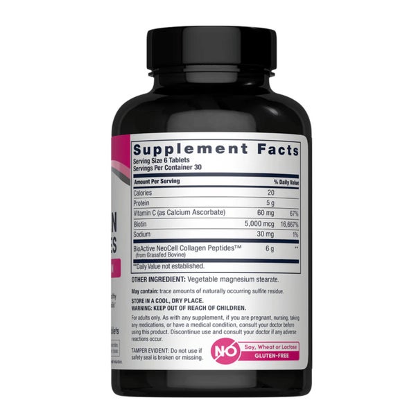 Neocell, Super Collagen + Vit C + Biotin, 180 Tabs Carousel 2