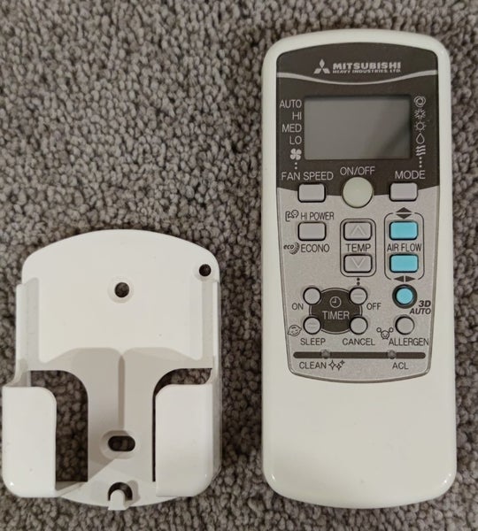 Remote Control for Mitsubishi SRK20ZJ-S Air Conditioner Carousel 1