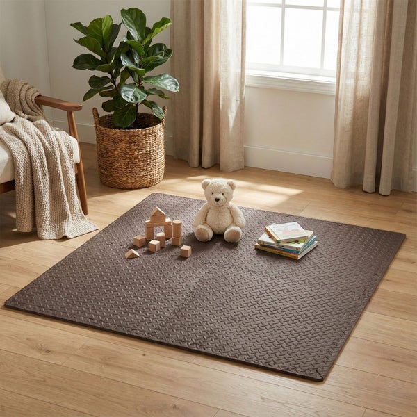 Bopeep EVA Foam Kids Play Mat Floor Kid Crawling Interlocking Home Coffee 60x60 Carousel 1