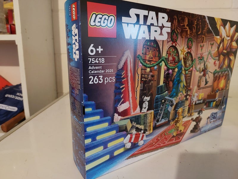 LEGO STAR WARS ADVENT CALENDAR 2025(75418) + POLYBAG 30708 ( FOR FIRST 2 SOLD)64571112557570112