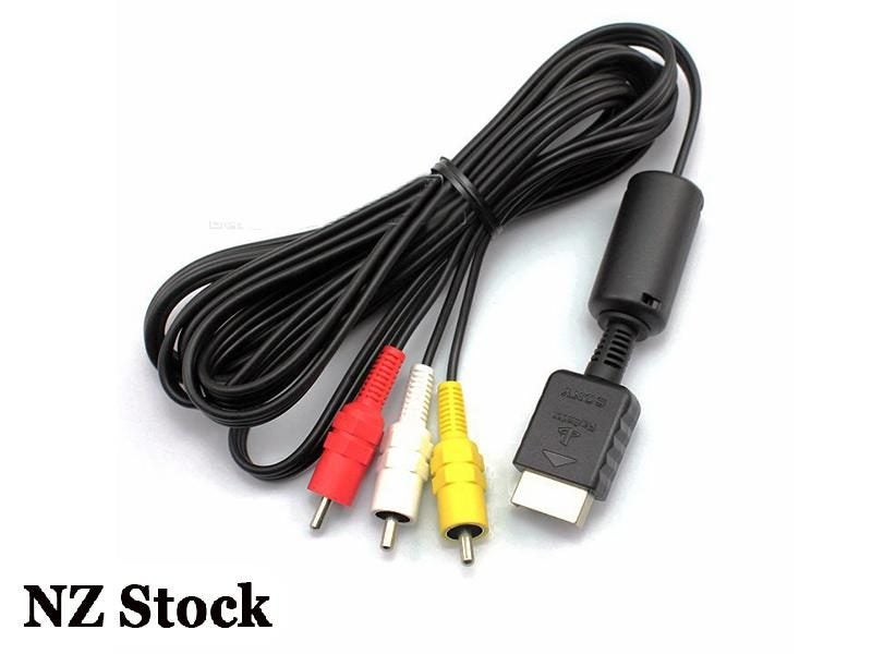 PS2 PS3 AV Audio Video Cable NZ Clearance Carousel 1