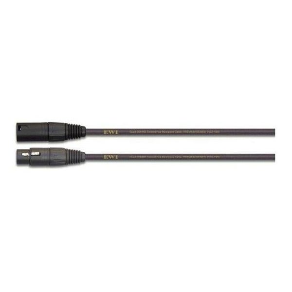 EWI XLR Microphone Cable 10 Ft - Black (EWI-MBQB10) Carousel 1
