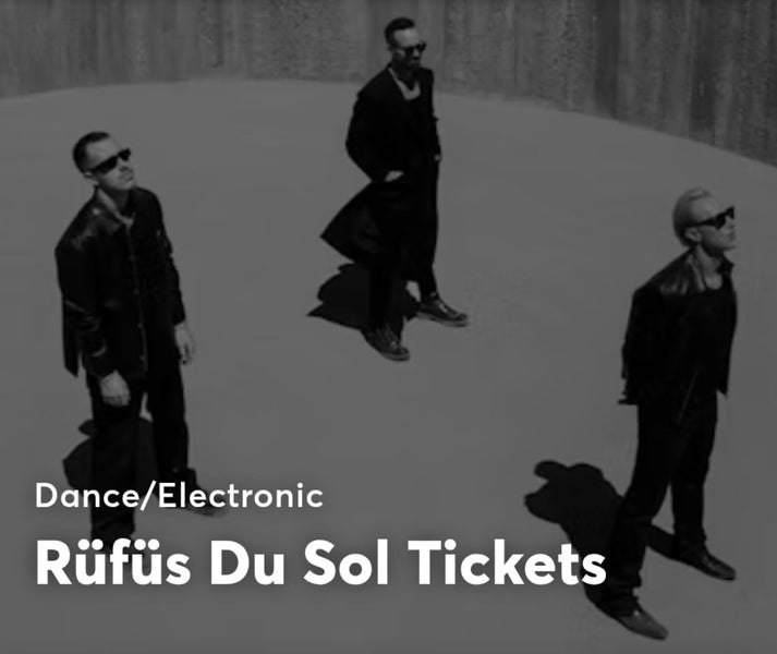Rufus du sol tickets Carousel 1