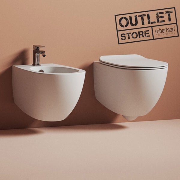 END OF THE LINE FILE WALL HUNG PAN AND BIDET PACKAGE64504344033409110