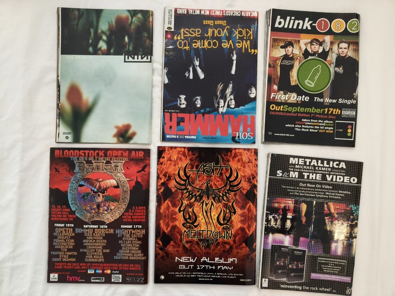 Slipknot Metal hammer 6× magazines 1999-2008 Carousel 3