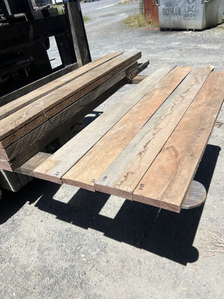 5.87 LM Solid Rata Timber Boards – 142 hi× 32/30 mm64504551330435110