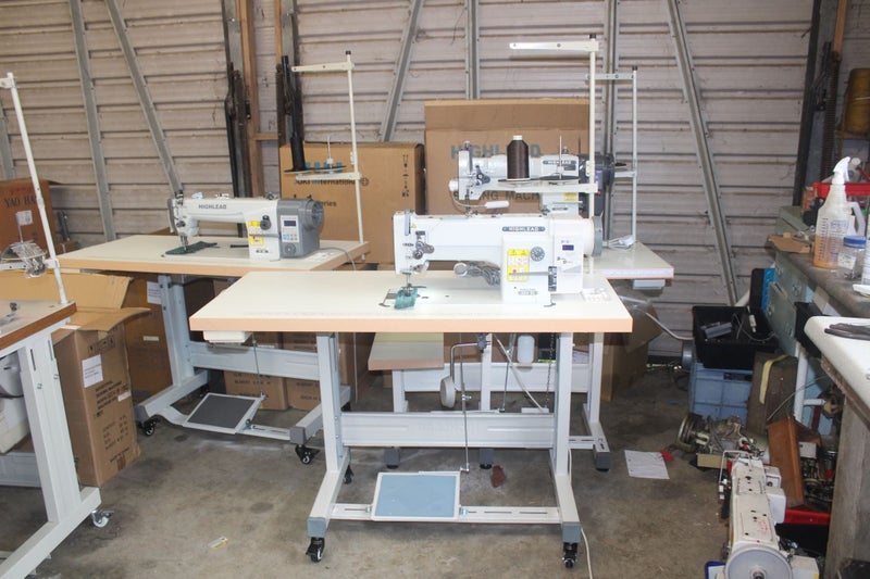 HIGHLEAD WALKING FOOT COMPOUND FEED INDUSTRIAL SEWING MACHINE Carousel 1