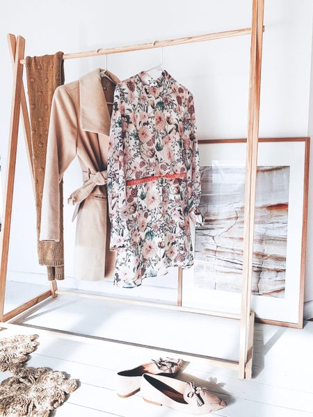 Extra Large Clothes Rack / A Frame Rack - NZ Made Carousel 1