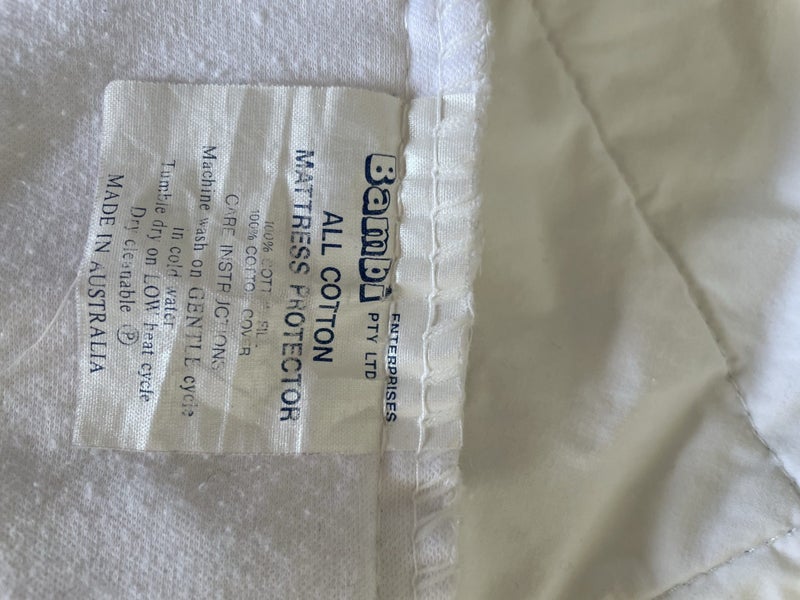 Cot mattress protector Carousel 2