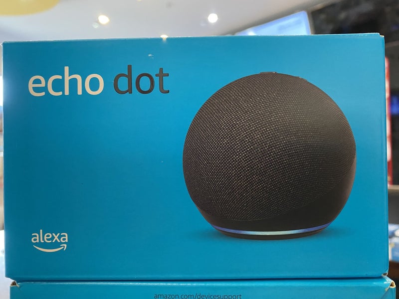 AMAZON ECHO DOT (5th GEN) with Alexa Charcoal Carousel 5