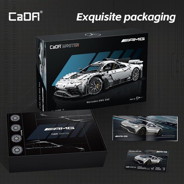 CaDA 1:8 Mercedes-AMG ONE R/C Brick Car Carousel 8