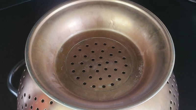 LARGE COPPER COLANDER Carousel 10