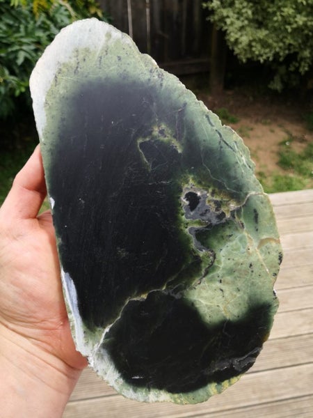 $1 reserve Greenstone Pounamu carving slab Carousel 1