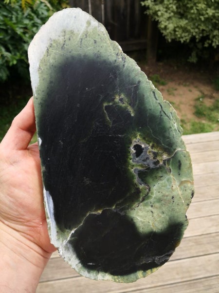 $1 reserve Greenstone Pounamu carving slab Carousel 2