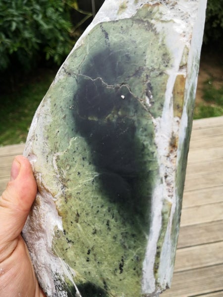 $1 reserve Greenstone Pounamu carving slab Carousel 9