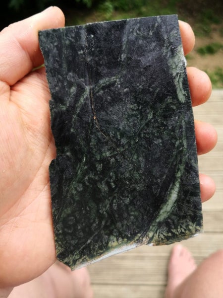 $1 reserve Greenstone Pounamu carving slab Carousel 1