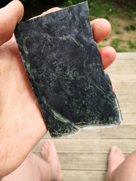 $1 reserve Greenstone Pounamu carving slab Carousel 6