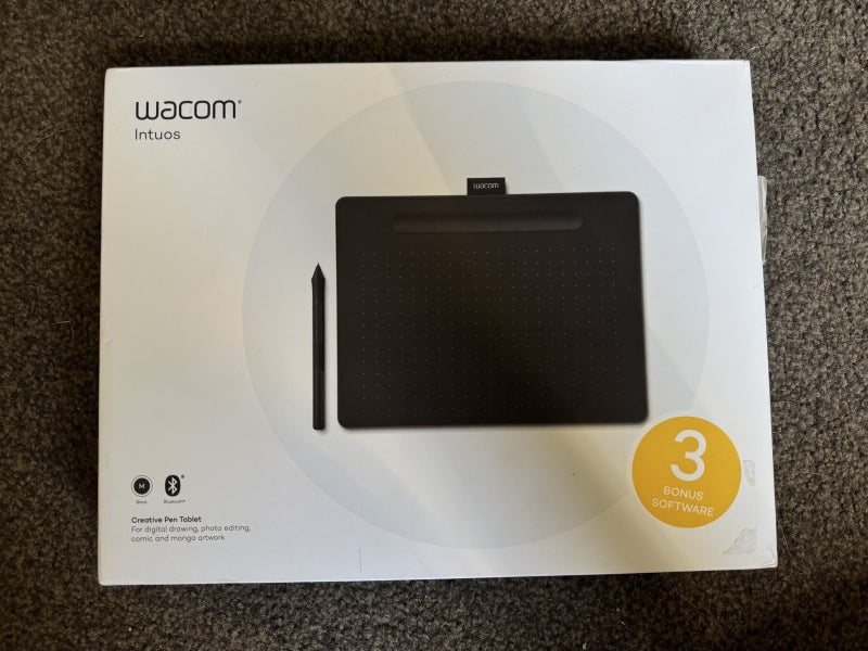 Wacom Intuos graphic tablet Medium Bluetooth Black Carousel 1