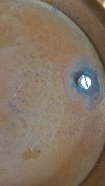 VINTAGE COPPER NUT ROASTING PAN Carousel 7