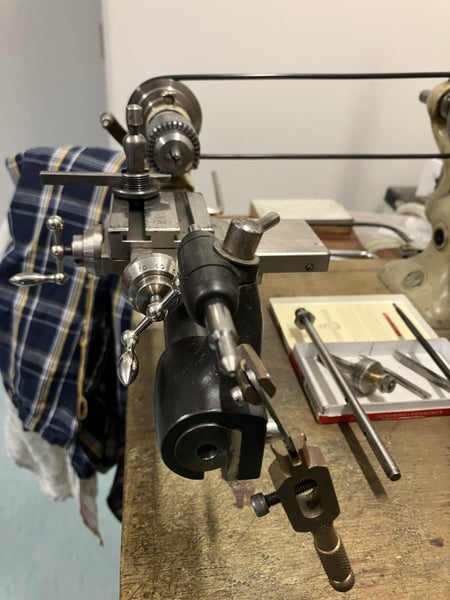 BERGEON 1766 Model "C" 8mm WATCHMAKERS LATHE64506208887169113