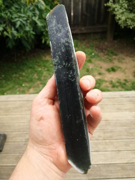 $1 reserve Greenstone Pounamu carving slab Carousel 1