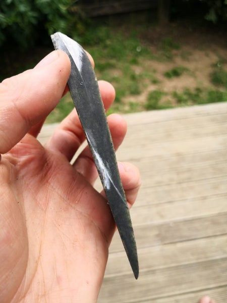 $1 reserve Greenstone Pounamu carving slab Carousel 5