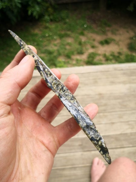 $1 reserve Greenstone Pounamu carving slab Carousel 5