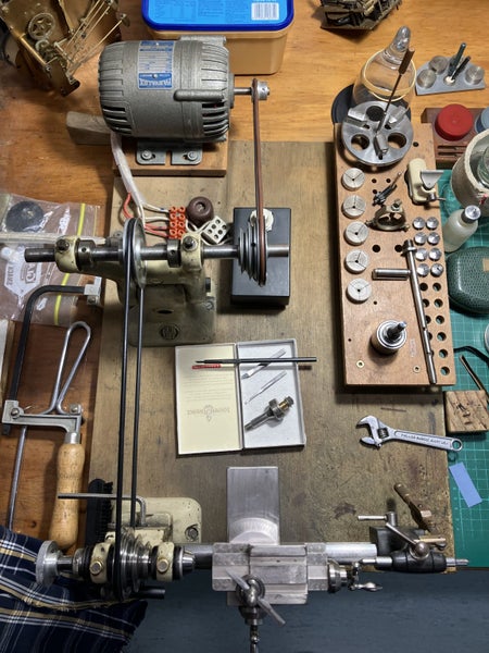 BERGEON 1766 Model "C" 8mm WATCHMAKERS LATHE64506208887169110