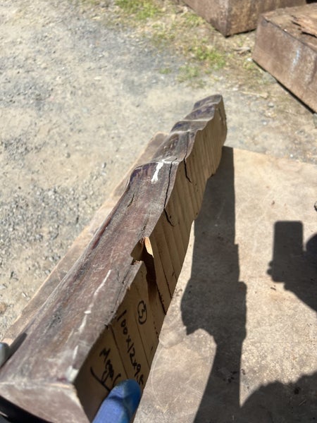 One Lot of Solid Ancient Swamp Kauri Offcuts (Includes One Mega Curl Piece)64506138554498114