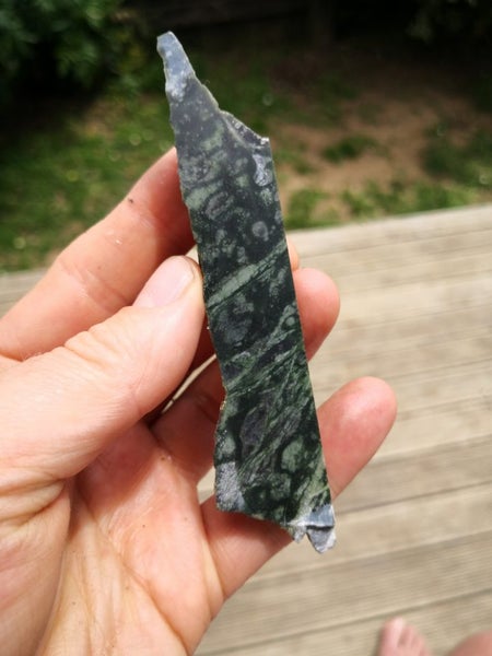 $1 reserve Greenstone Pounamu carving slab Carousel 1