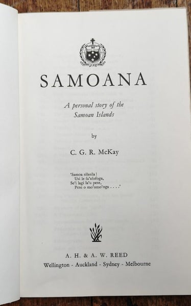 Samoana - C. G. R. McKay (1968)64586977683843113