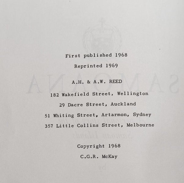 Samoana - C. G. R. McKay (1968)64586977683843114