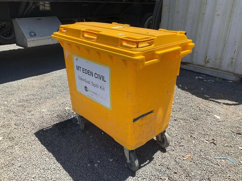 Yellow Wheelie Bin Carousel 1