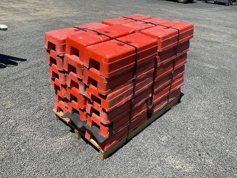 Pallet of Temporary Fence Bases Carousel 1
