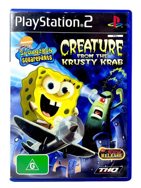 SPONGEBOB SQUAREPANTS Creature from the Krusty Krab (PS2) *RARE ORIGINAL "G" ... Carousel 1