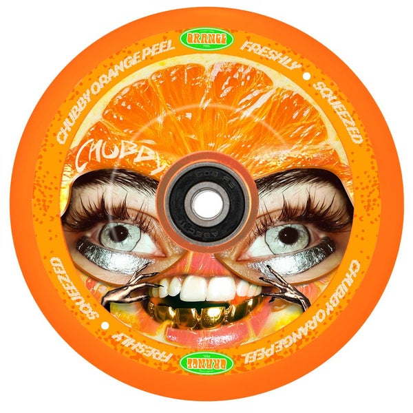 CHUBBY 110MM ORANGE PEEL WHEEL Carousel 1