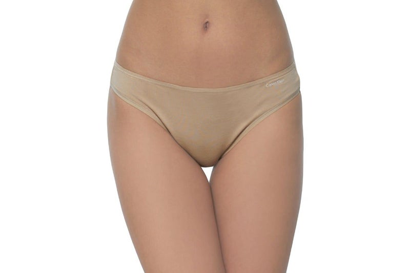 Calvin Klein Women's Form Bikini (Bare, Size S) Carousel 1