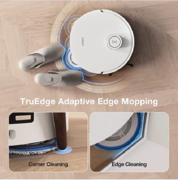 Ecovacs DEEBOT T30S PRO White Robot Vacuum & Mop White + Afterpay Carousel 6