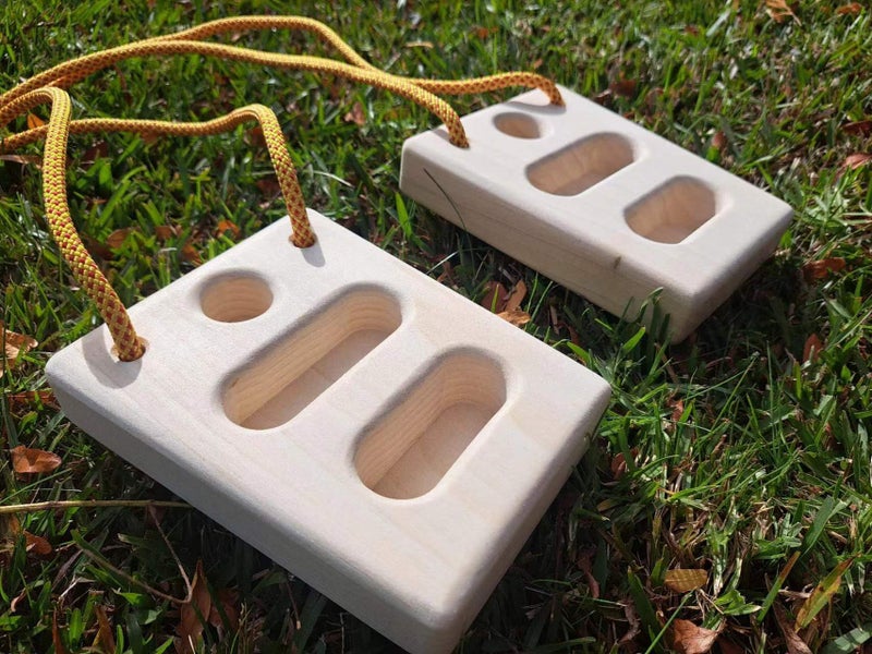 Rock Climbing Hangboard Pair - Fingerboard Bouldering image 2