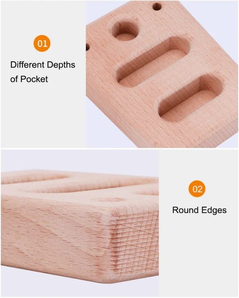 Rock Climbing Hangboard Pair - Fingerboard Bouldering image 7
