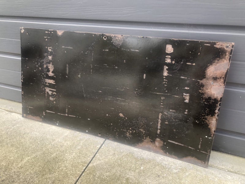 Large Castrol Enamel Sign Carousel 5