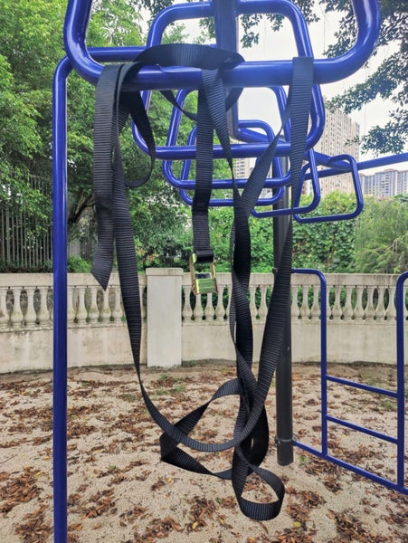 Rock Climbing Rings with Hangboard/Finger holds Carousel 10