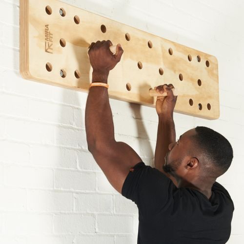 Rock Climbing Pegboard 7 Hole - Bouldering CrossFit Grip Trainer image 8