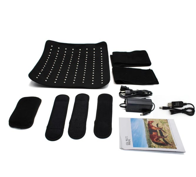 Red Light Therapy Wrap Equine Horse - 120 Bulb - Red 660nm & IR 850nm - 40x40cm Carousel 2